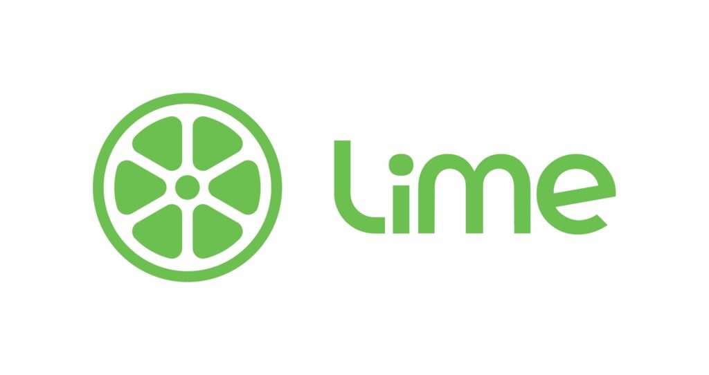 Lime logo on a white background.