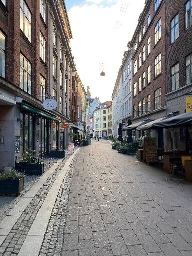 Small Side Street in The City