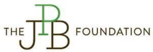 The jb foundation logo represents the organization's commitment to Community Investments and Building Bridges Across The River.